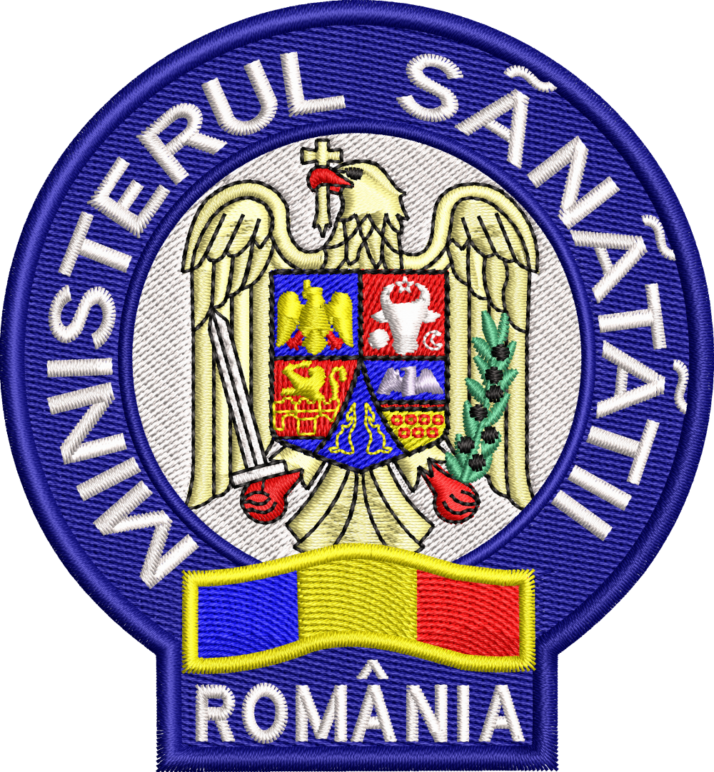 EMBLEMA AMBULANTA SAJ MANECA - ROMANIA